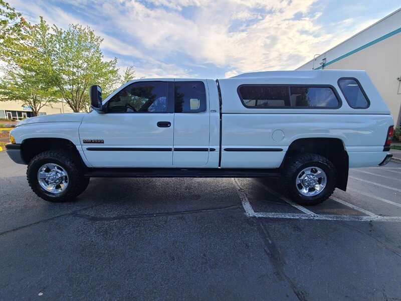 1999 Dodge Ram 2500 4X4 RAM2500 5.9L CUMMINS DIESEL / LONGBED 143K MLS  / LARAMIE / CANOPY / LOCAL OREGON TRUCK - Photo 3 - Portland, OR 97217