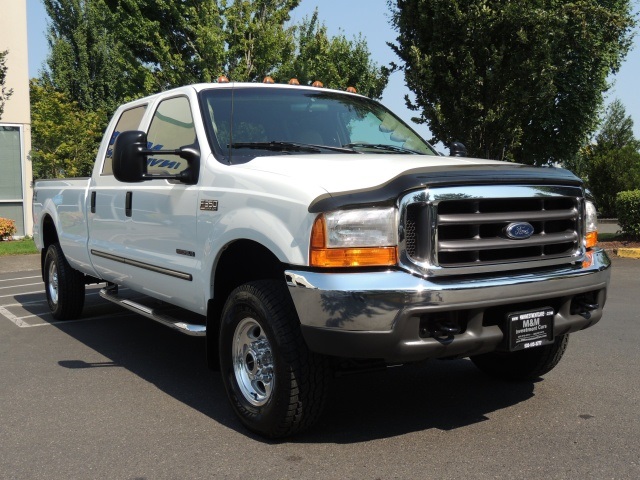 2000 Ford F-350 Crew Cab Lariat /4X4 /7.3L DIESEL/LNG BED/ 49K mil