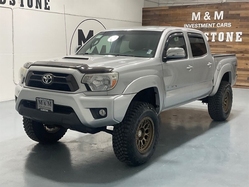 2013 Toyota Tacoma TRD Sport Double Cab 4X4 / NEW LIFT +WHEELS +TIRES / Backup Camera / Towing Pkg / ZERO RUST - Photo 1 - Gladstone, OR 97027