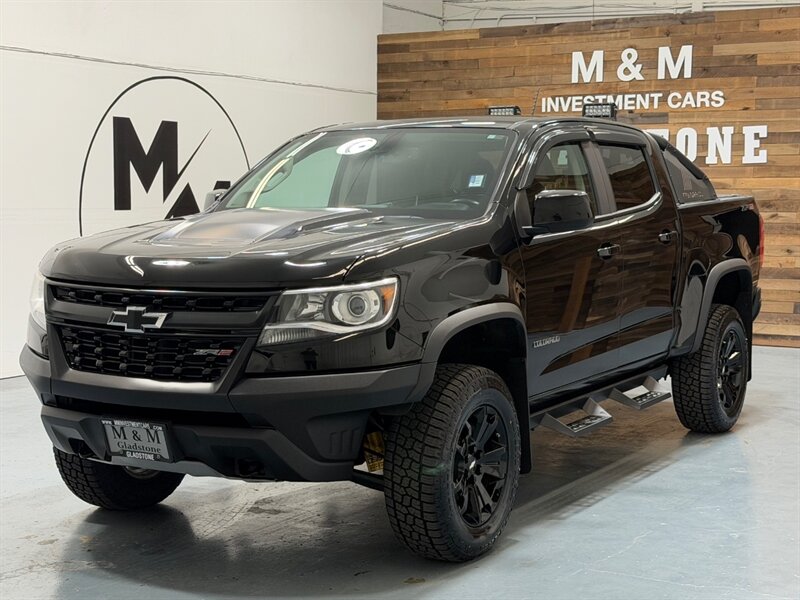 2018 Chevrolet Colorado ZR2 Crew Cab 4X4 3.6L V6 / Premium Pkg / NEW TRES / Leather Heated Seats / Navi & Camera / ZERO RUST - Photo 59 - Gladstone, OR 97027