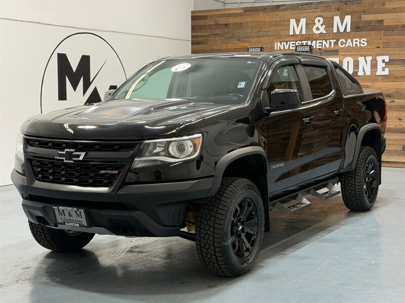 Black 2018 Chevrolet Colorado Pickup Truck Four-Wheel Drive Automatic