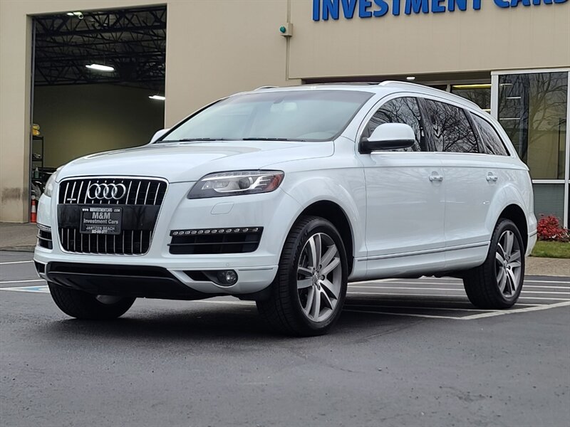 2015 Audi Q7 3.0T quattro Premium  / Panoramic Roof / Surround View Cameras / Blind Spot / Lane Assist / Loaded - Photo 1 - Portland, OR 97217