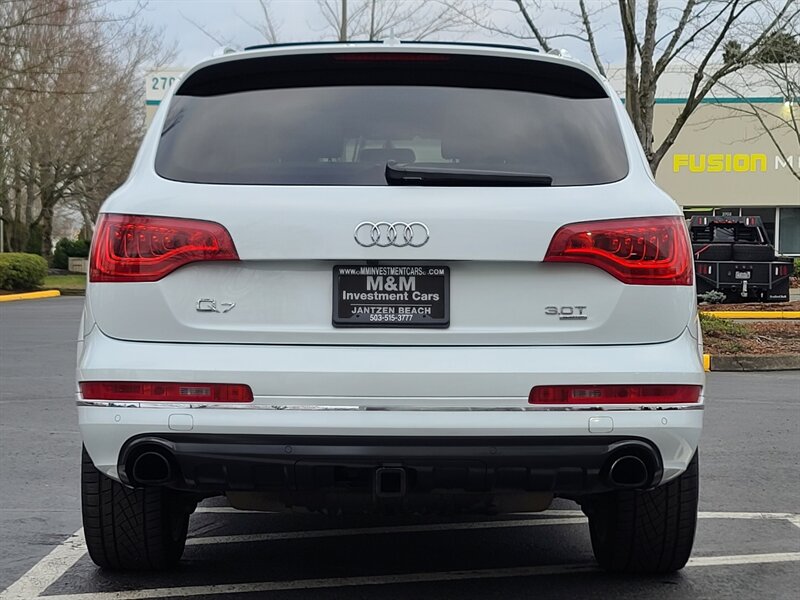 2015 Audi Q7 3.0T quattro Premium / Panoramic Roof / Surround View ...