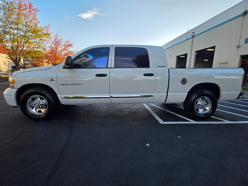 2006 Dodge Ram 2500 LARAMIE / 5.9L DIESEL / LEATHER / DVD / SUN ROOF / CUMMINS TURBO / SUN ROOF / LOW MILES - Photo 3 - Portland, OR 97217