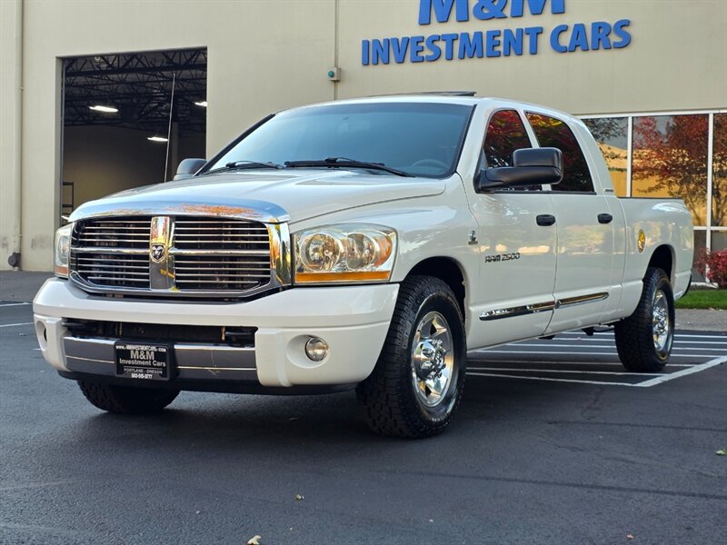 2006 Dodge Ram 2500 LARAMIE / 5.9L DIESEL / LEATHER / DVD / SUN ROOF / CUMMINS TURBO / SUN ROOF / LOW MILES - Photo 1 - Portland, OR 97217