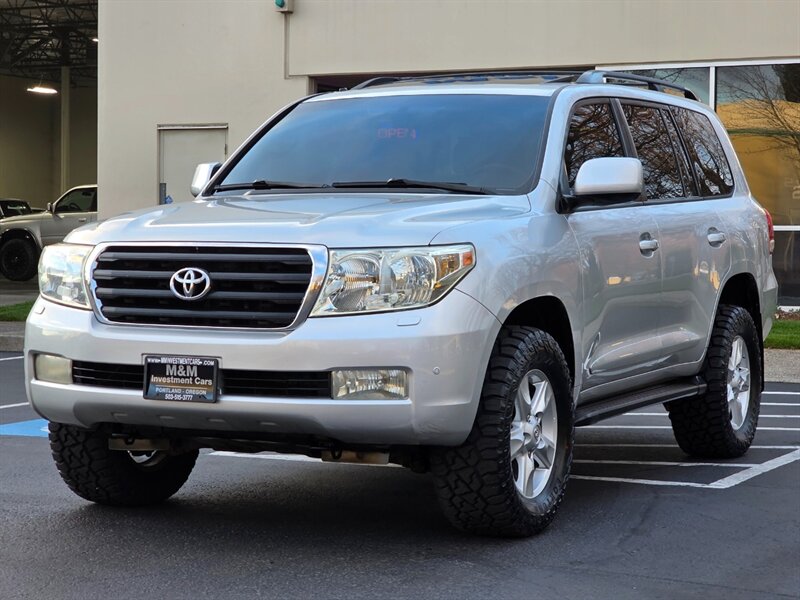 2008 Toyota Land Cruiser 4X4 / FULLY LOADED / CRAWL CONTROL /DIFF LOCK  / BRAND NEW TIRES/ LIFTED / SERVICE RECORDS