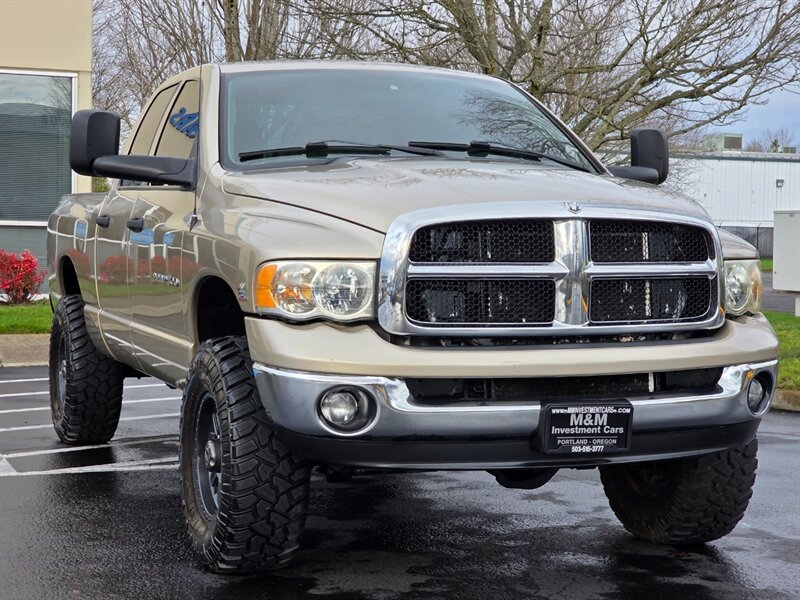 2003 Dodge Ram 2500 4X4  6-SPEED MANUAL / 5.9L CUMMINS DIESEL / LIFTED  / SHORT BED / BANKS MONSTER RAM / B&W HITCH / HIGH OUTPUT - Photo 2 - Portland, OR 97217
