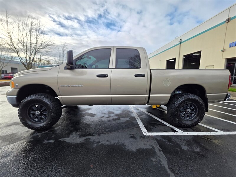 2003 Dodge Ram 2500 4X4  6-SPEED MANUAL / 5.9L CUMMINS DIESEL / LIFTED  / SHORT BED / BANKS MONSTER RAM / B&W HITCH / HIGH OUTPUT - Photo 3 - Portland, OR 97217