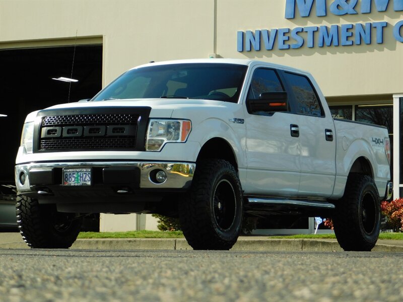 2014 Ford F-150 XLT Super Crew 4X4 / 5.0L V8/ LIFTED LIFTED 2014 Ford F 150 5.0 L Towing Capacity