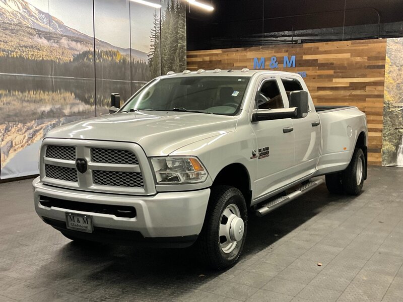 2017 Ram 3500 Tradesman Crew Cab 4x4 6 7l Diesel Dually 1 Owner Brand New Tires Goose