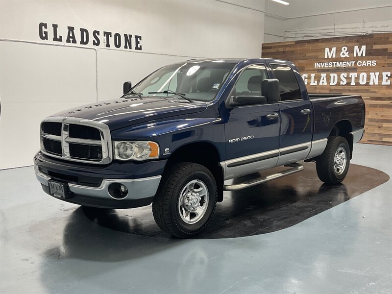 2003 Dodge Ram 2500 SLT Quad Cab 4X4 / 5.9L DIESEL / ONLY 109K MILES  / RUST FREE / Excel Cond - Photo 1 - Gladstone, OR 97027