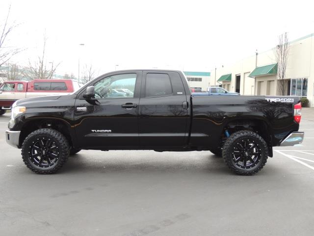 2014 Toyota Tundra Double Cab 5 7 Trd 4x4 Off Road Leather Lifted