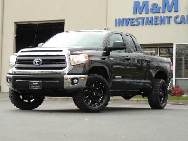 2014 Toyota Tundra DOUBLE CAB 5.7/ TRD 4X4 OFF ROAD / Leather/ LIFTED