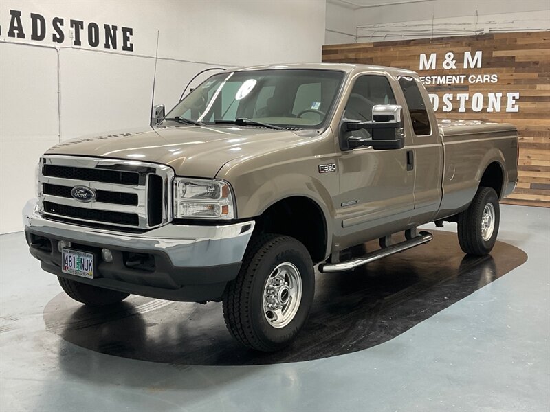 2002 Ford F-350 Lariat 4X4 / 7.3L DIESEL / RUST FREE / 109K MILES  / Leather / Long Bed - Photo 1 - Gladstone, OR 97027