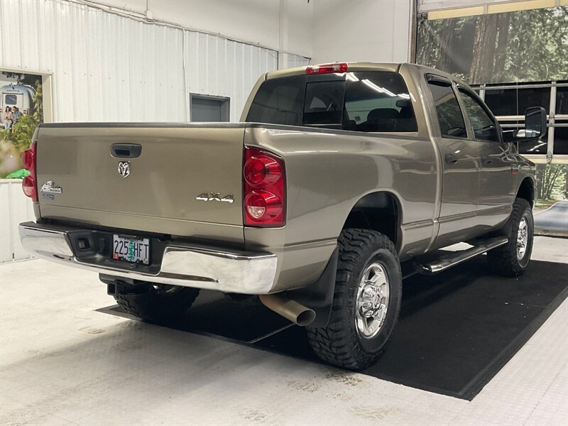 2008 Dodge Ram 2500 SLT Quad Cab 4X4 / 6.7L DIESEL / NEW TIRES  / LEVELED w. BRAND NEW 35 " MUD TIRES / LOCAL TRUCK / RUST FREE / Backup Camera / Super Clean !! - Photo 8 - Gladstone, OR 97027