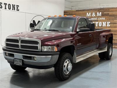 2001 Dodge Ram 3500 SLT Quad Cab 4X4/ 5.9L Diesel /Long bed/ 91K MILES  / NEW TIRES / RUST FREE Truck