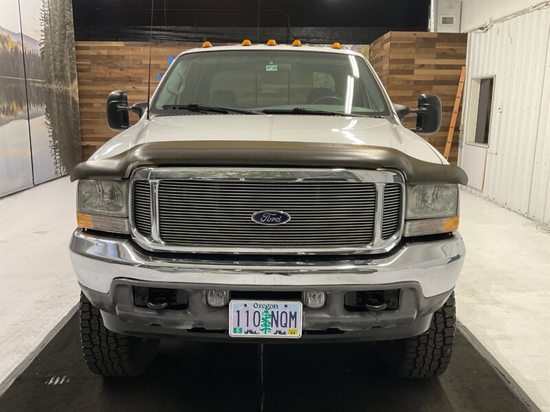 2002 Ford F-350 Lariat Crew Cab 4X4 / 7.3L DIESEL / Leather Seats  / SHORT BED / 175,000 MILES - Photo 5 - Gladstone, OR 97027