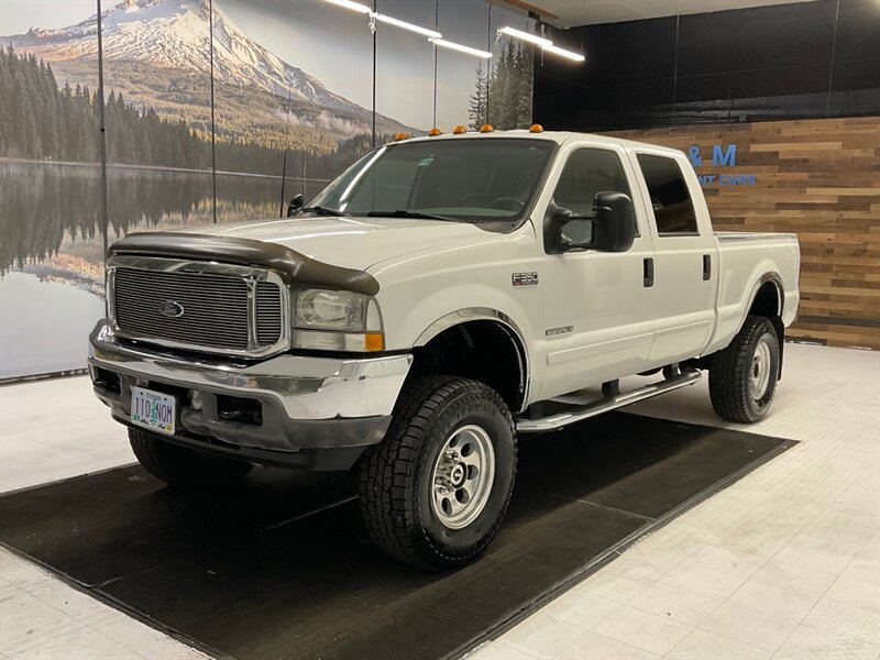 2002 Ford F-350 Lariat Crew Cab 4X4 / 7.3L DIESEL / Leather Seats  / SHORT BED / 175,000 MILES - Photo 25 - Gladstone, OR 97027