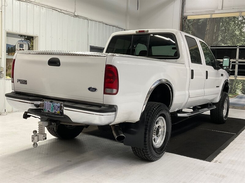 2002 Ford F-350 Lariat Crew Cab 4X4 / 7.3L DIESEL / Leather Seats  / SHORT BED / 175,000 MILES - Photo 8 - Gladstone, OR 97027