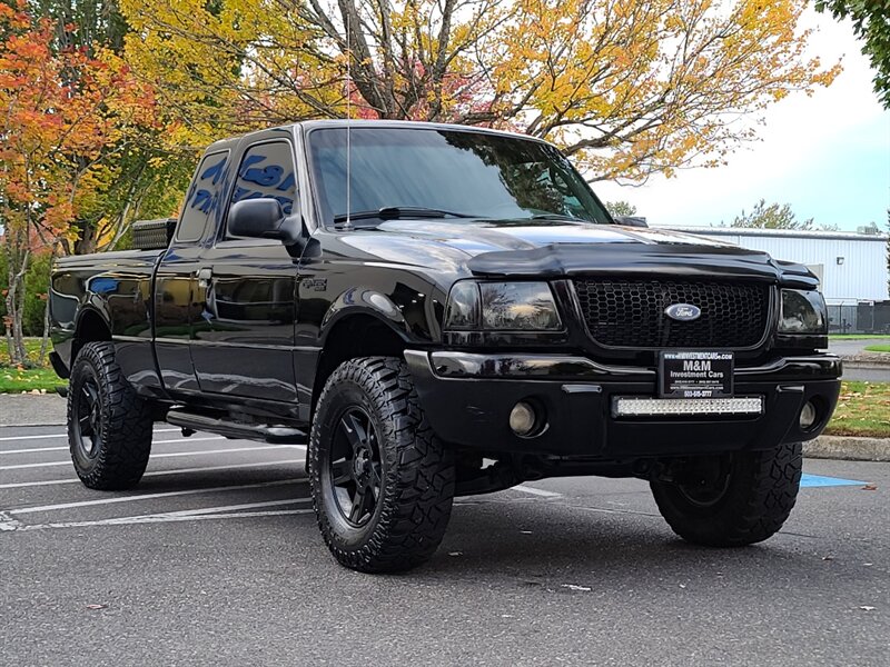 2003 Ford Ranger SUPER CAB 4X4 / V6 4.0L / BLACKED OUT / 106K MILES  / BACK UP CAM / TOOL BOX / EXCELLENT CONDITION - Photo 48 - Portland, OR 97217