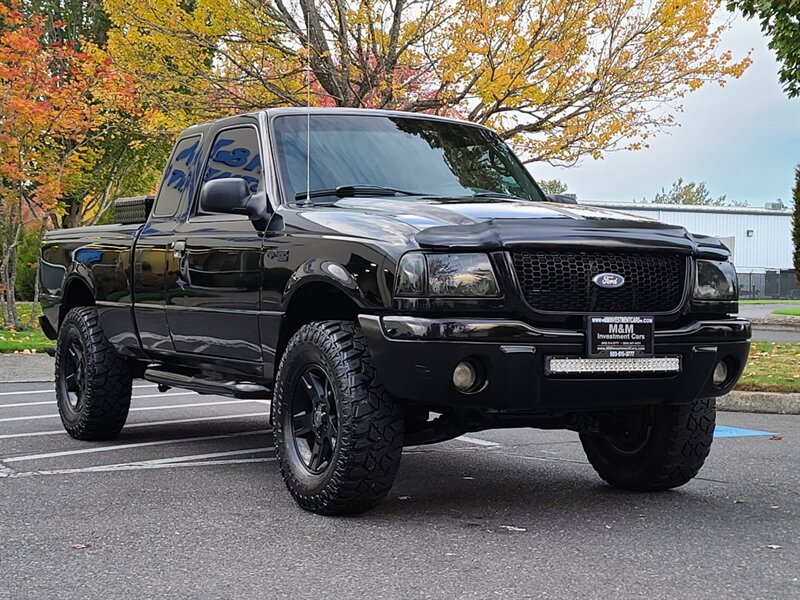 2003 Ford Ranger SUPER CAB 4X4 / V6 4.0L / BLACKED OUT / 106K MILES  / BACK UP CAM / TOOL BOX / EXCELLENT CONDITION - Photo 2 - Portland, OR 97217