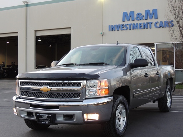 2012 Chevrolet Silverado 1500 LT / Crew Cab / 4X4 / 6.2L 8Cyl / Leather /1-OWNER   - Photo 35 - Portland, OR 97217