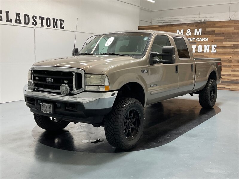 2003 Ford F-350 XLT FX4 Crew Cab 4X4 / 7.3L DIESEL / LIFTED LIFTED  / Backup Camera / NO RUST - Photo 1 - Gladstone, OR 97027