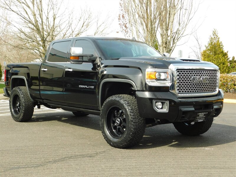 2015 Gmc Sierra 2500 Denali Crew Cab 4x4 66l Duramax Diesel Lifted