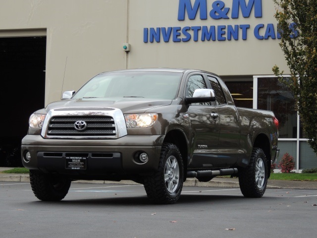 2007 Toyota Tundra Limited / DOUBLE CAB / 4X4 / 5.7 L / TRD OFF ROAD - Photo 1 - Portland, OR 97217