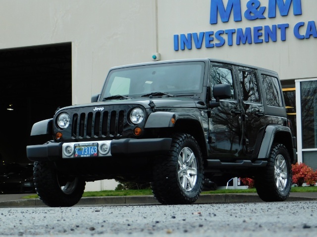 2012 Jeep Wrangler Unlimited Sahara / 4WD / Hard Top / Navi / LIFTED   - Photo 44 - Portland, OR 97217