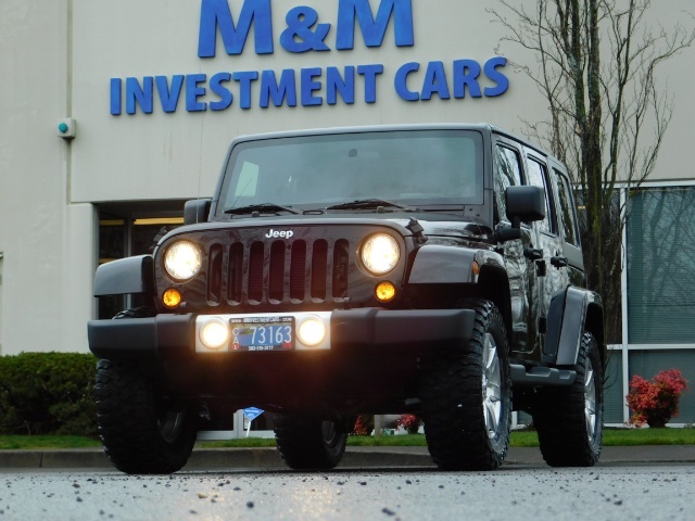 2012 Jeep Wrangler Unlimited Sahara / 4WD / Hard Top / Navi / LIFTED   - Photo 50 - Portland, OR 97217