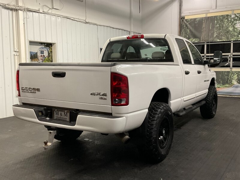 2004 Dodge Ram 2500 SLT Quad Cab 4X4 / 5.9L CUMMINS DIESEL / LIFTED  BRAND NEW LIFT w/ NEW WHEELS & TIRES / LEATHER / RUST FREE / SHARP & CLEAN!! - Photo 8 - Gladstone, OR 97027