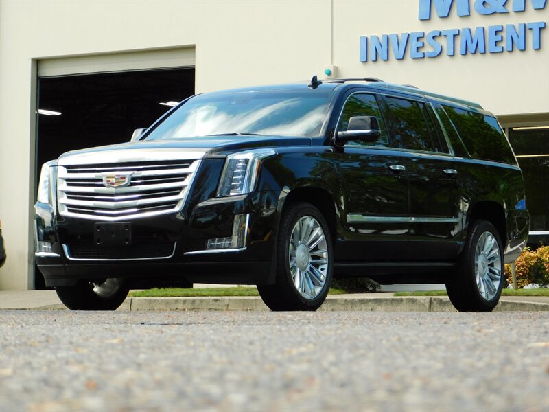 2017 Cadillac Escalade Platinum ESV / AWD / 1-OWNER / FULLY LOADED   - Photo 61 - Portland, OR 97217