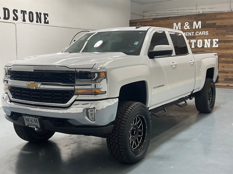 2017 Chevrolet Silverado 1500 LT CREW CAB 4X4 /6-inc LIFT w. NEW TIRES /LONG BED  / ZERO RUST / Leather - Photo 1 - Gladstone, OR 97027