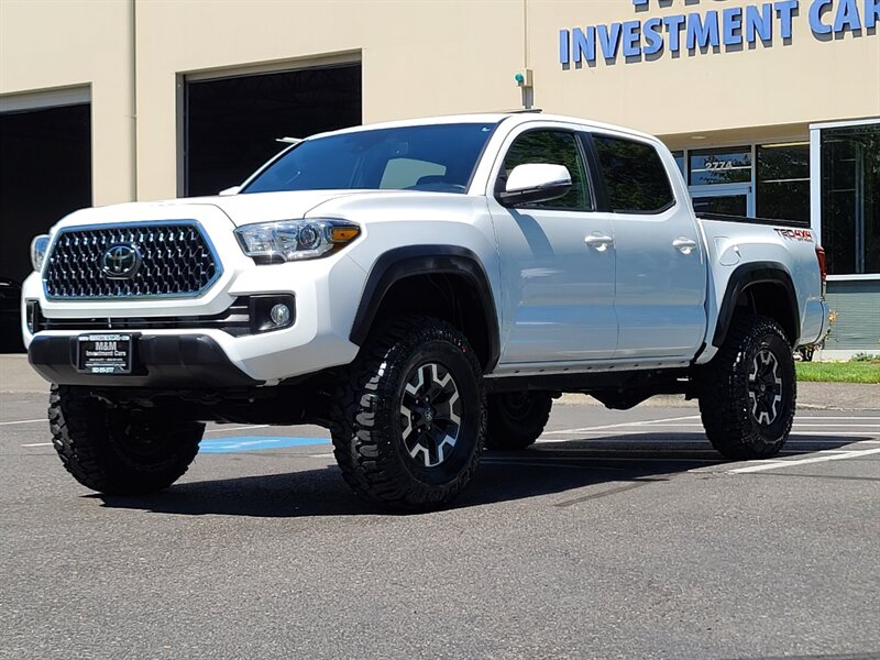 2019 Toyota Tacoma TRD Off-Road DOUBLE CAB 4X4 with CRAWL CONTRL  / LEATHER / NAVIGATION / BLIND SPOT / SUN ROOF / NEW LIFT + TIRES / 12K MLS - Photo 67 - Portland, OR 97217