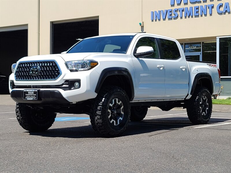 2019 Toyota Tacoma TRD Off-Road DOUBLE CAB 4X4 with CRAWL CONTRL  / LEATHER / NAVIGATION / BLIND SPOT / SUN ROOF / NEW LIFT + TIRES / 12K MLS - Photo 68 - Portland, OR 97217