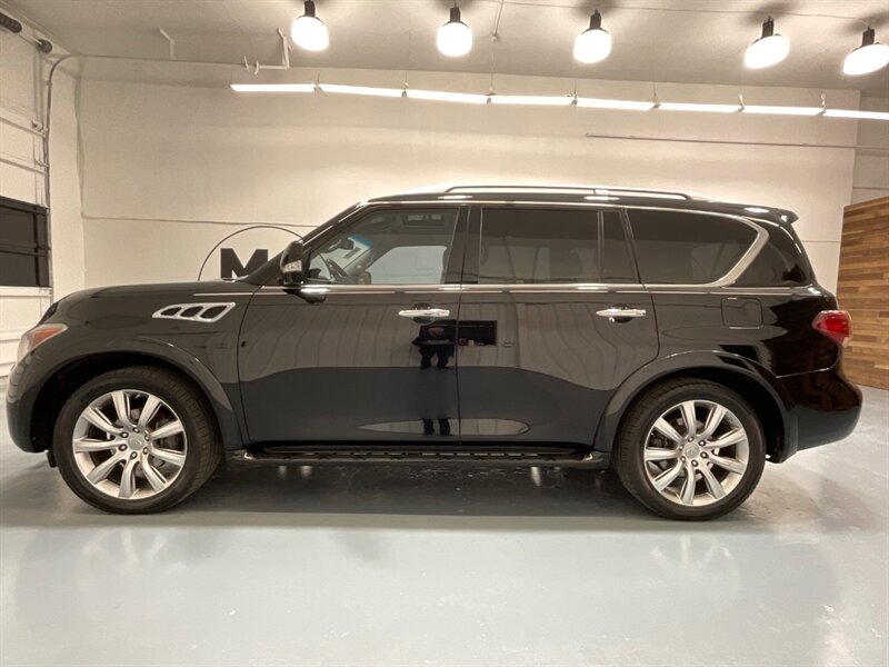 2011 INFINITI QX56 Sport Utility 4X4 / 5.6L V8 / 3RD ROW SEAT / DVDs  / LOCAL SUV - Photo 3 - Gladstone, OR 97027