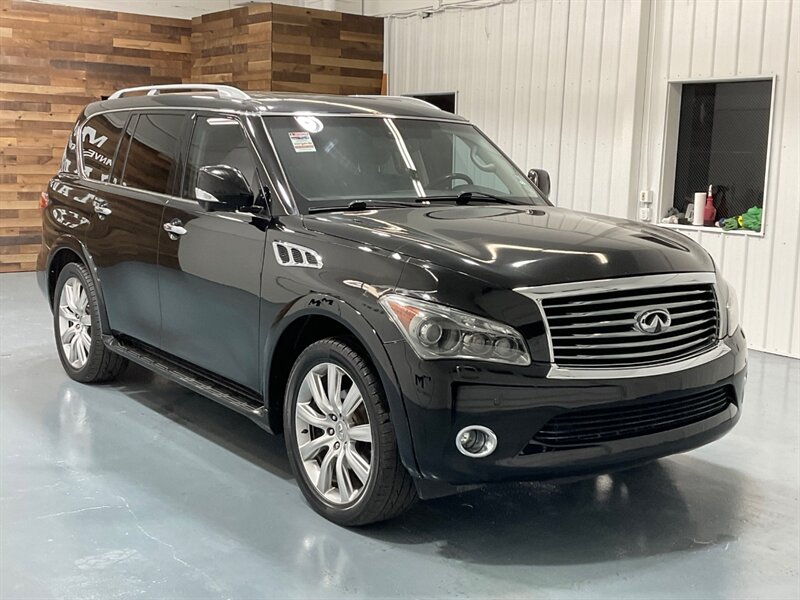 2011 INFINITI QX56 Sport Utility 4X4 / 5.6L V8 / 3RD ROW SEAT / DVDs  / LOCAL SUV - Photo 2 - Gladstone, OR 97027