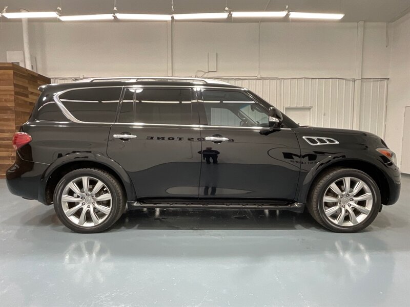 2011 INFINITI QX56 Sport Utility 4X4 / 5.6L V8 / 3RD ROW SEAT / DVDs  / LOCAL SUV - Photo 4 - Gladstone, OR 97027