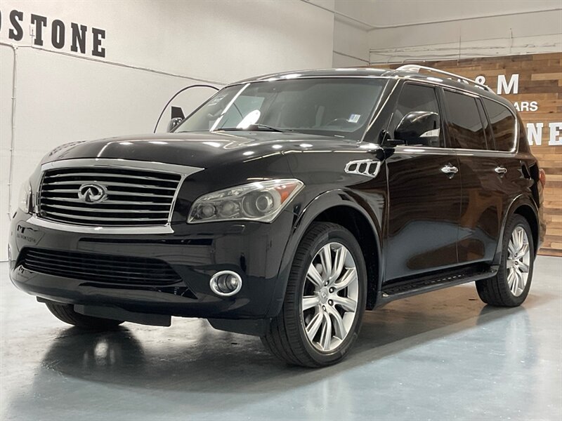 2011 INFINITI QX56 Sport Utility 4X4 / 5.6L V8 / 3RD ROW SEAT / DVDs  / LOCAL SUV - Photo 1 - Gladstone, OR 97027