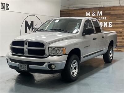 2003 Dodge Ram 1500 SLT 4X4 4.7L V8 / Quad Cab / LOCAL TRUCK /LOW MILE  / ZERO RUST / SHORT BED Truck