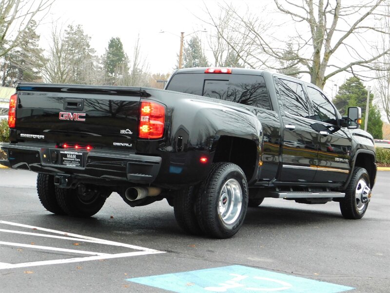 2018 GMC Sierra 3500 Denali DUALLY / 4X4 / 6.6L DURAMAX DIESEL / 1-TON   - Photo 8 - Portland, OR 97217