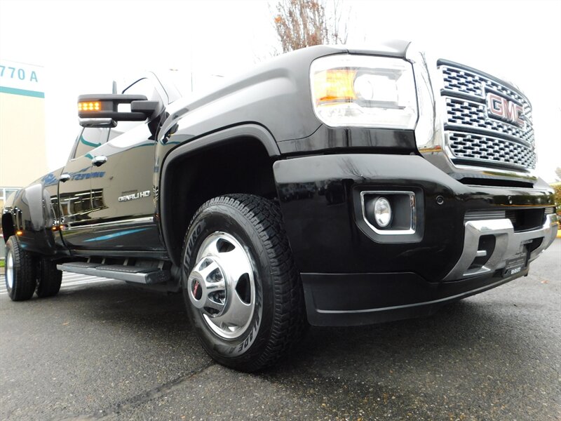 2018 GMC Sierra 3500 Denali DUALLY / 4X4 / 6.6L DURAMAX DIESEL / 1-TON   - Photo 10 - Portland, OR 97217