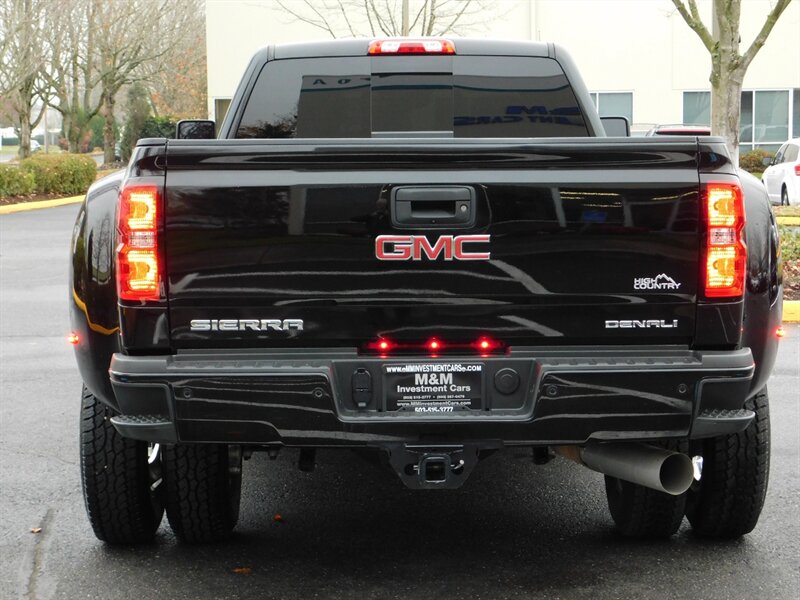 2018 GMC Sierra 3500 Denali DUALLY / 4X4 / 6.6L DURAMAX DIESEL / 1-TON   - Photo 6 - Portland, OR 97217