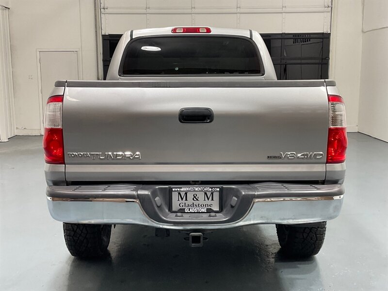 2006 Toyota Tundra SR5 Double Cab 4X4 / 4.7L V8 / 1-OWNER / ZERO RUST  / FRESH TIMING BELT SERVICE DONE / BRAND NEW TIRES / LOCAL OREGON TRUCK - Photo 6 - Gladstone, OR 97027