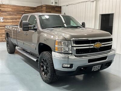 2013 Chevrolet Silverado 3500 LT Crew Cab 4X4 / 6.6L DIESEL / Leather / SRW  / LONG BED / ZERO RUST / Backup Camera & Heated Seats