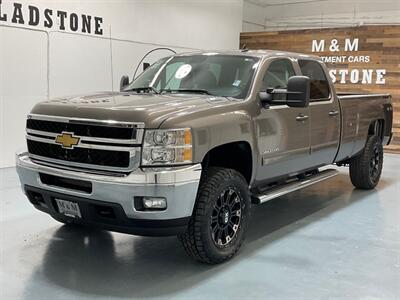 2013 Chevrolet Silverado 3500 LT Crew Cab 4X4 / 6.6L DIESEL / Leather / SRW  / LONG BED / ZERO RUST / Backup Camera & Heated Seats