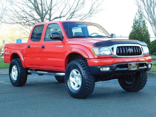 2002 Toyota Tacoma Double Cab V6 4WD LIMITED TRD RRLOCKS 1OWNR LIFTED