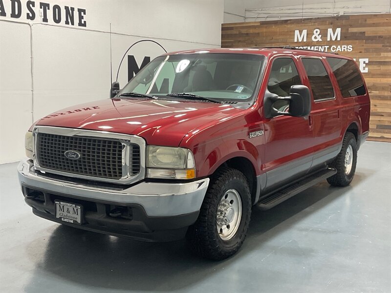 2002 Ford Excursion XLT Sport Utility / 7.3L DIESEL / 111,000 MILES / ZERO RUST / NEW TIRES / 3rd row seat - Photo 1 - Gladstone, OR 97027