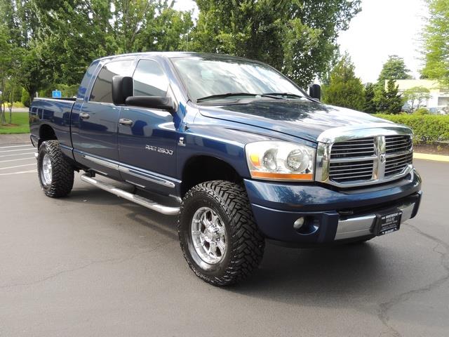 2006 Dodge Ram 2500 Laramie MEGA CAB / 4X4 / 5.9L DIESEL / 6-SPEED